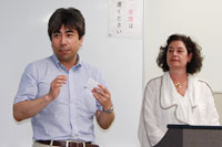 Yasushi Katsuma, Professor, Waseda University and Dr. Beth Rivin