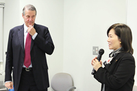 Dr. George Packerd and Prof. Chikako Kawakatsu UEKI Dr. George Packerd and Prof. Chikako Kawakatsu UEKI