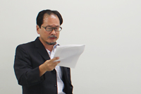 基調報告:松岡俊二(早稲田大学アジア太平洋研究科・教授) 基調報告:松岡俊二(早稲田大学アジア太平洋研究科・教授)